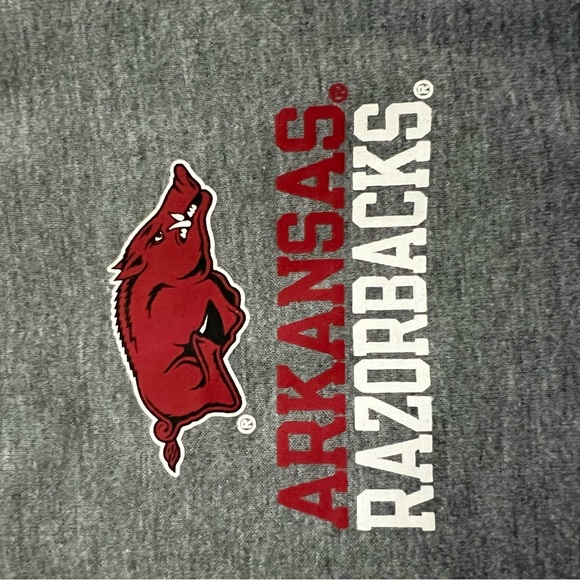 Arkansas Razorbacks Gray Sweatpants - Picture 3 of 5